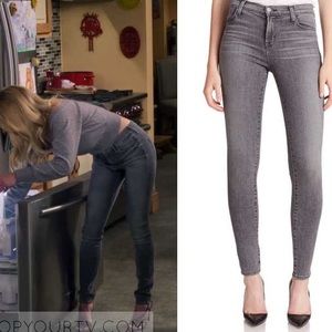 J Brand Maria high rise in Dove gray
